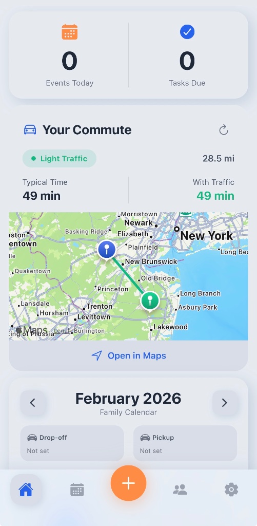 Commute app prototype